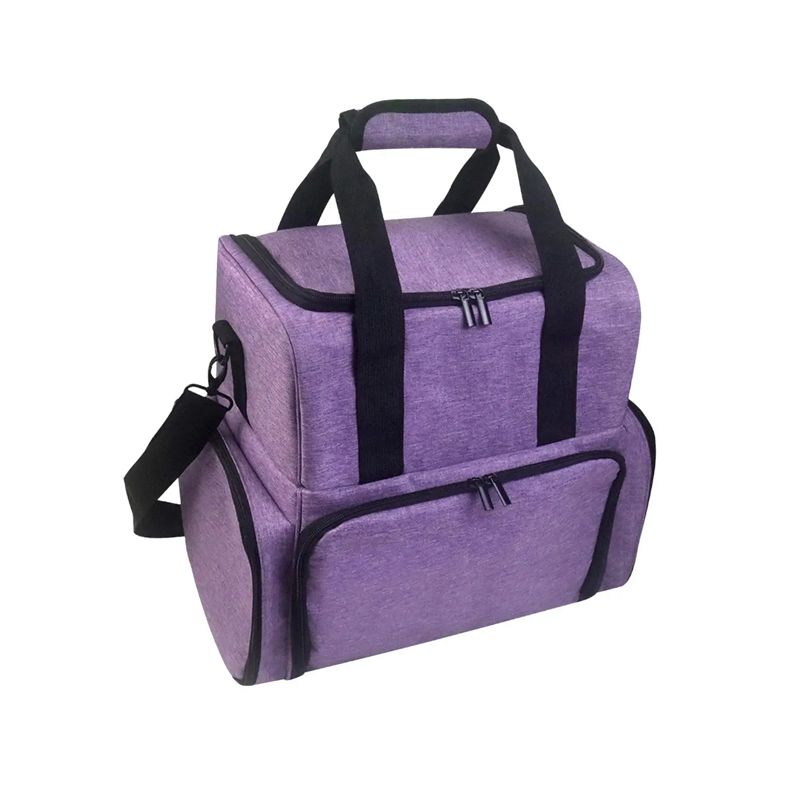 

Double Layer Nail Polish Storage Bag for Manicure Sets Manicure Tools Storage Sections Nail Dryer Case Storage Box Makeup Bag