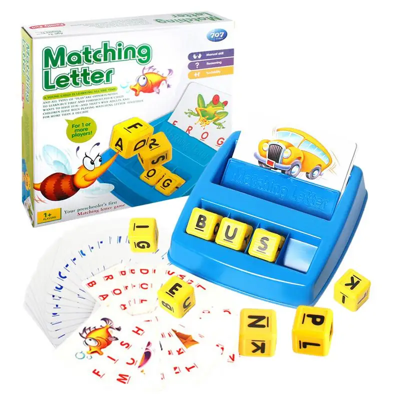 

Matching Letter Game Preschool Learning Activities Shape Ana Color Recognition Game Preschool Educational Tool Set For 3 Years