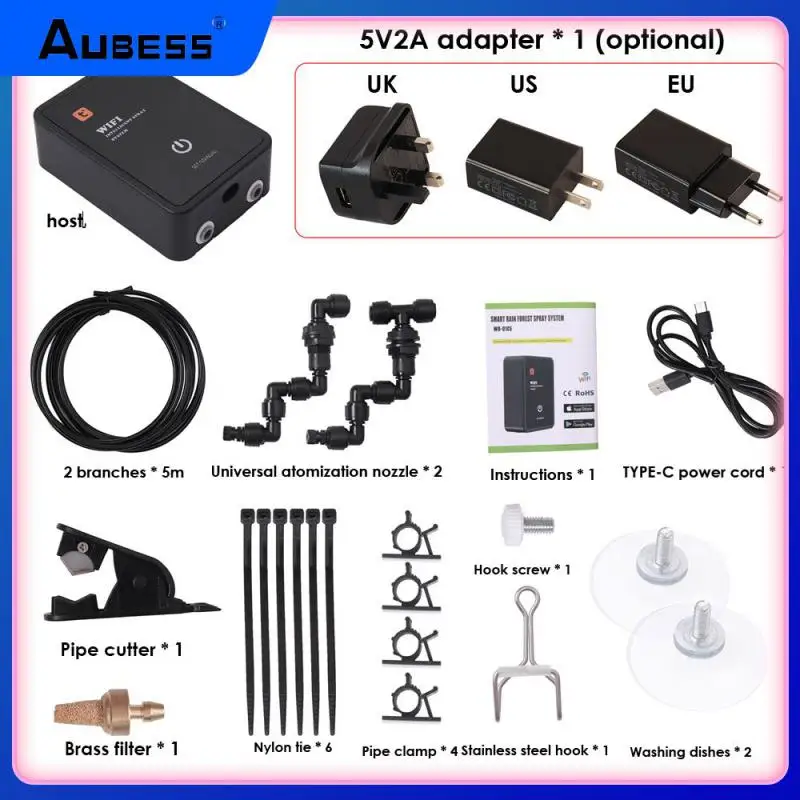

Automatic Mist Easy To Install Four Eva Shock Absorbers Reptile Spray Humidifier Easy To Operate Irrigation Timer Intelligent