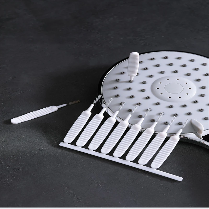 

10pcs/set Shower Head Cleaning Brush Washing Anti-clogging Small Brush Pore Gap Cleaning Brush For Kitchen Toilet Phone Hole