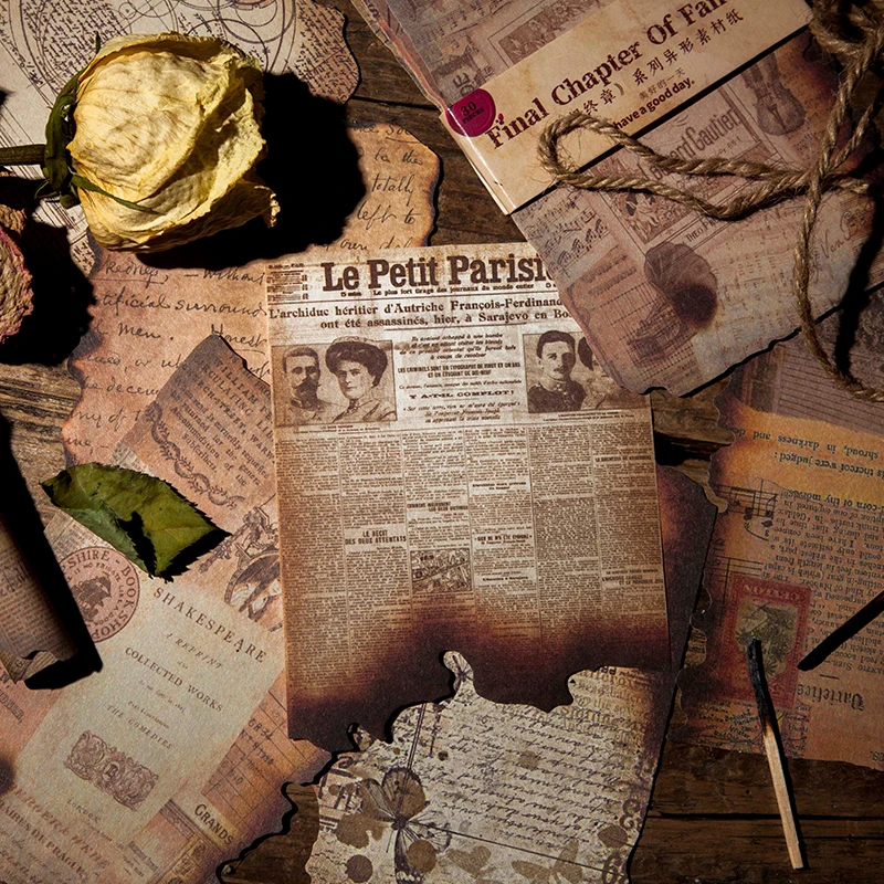 30 шт. винтажные декоративные бумажные этикетки для скрапбукинга |