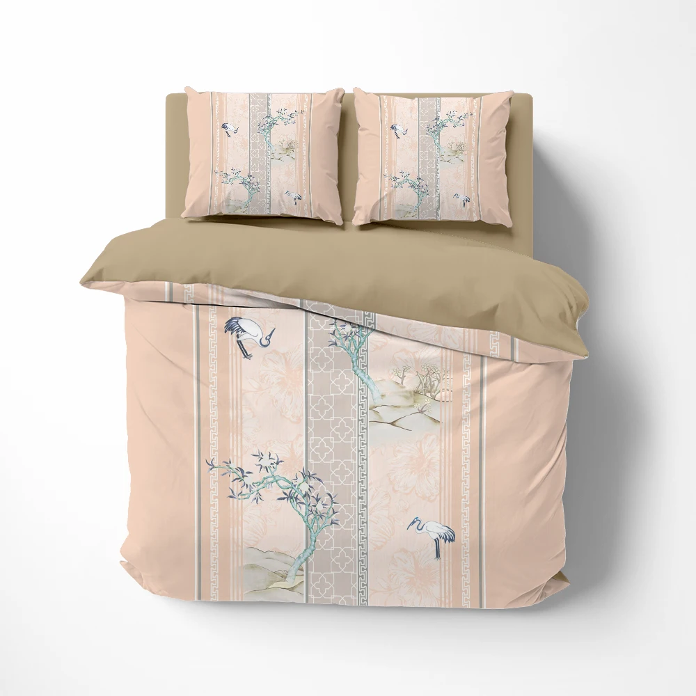 

Комплект постельного белья с пододеяльником и 2 спальнями