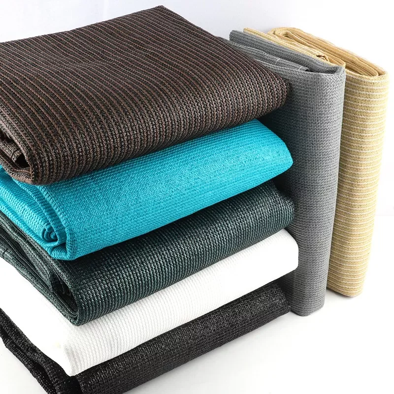 

Customizable Thicken HDPE Sun Shade Fabric Outdoor Gazebos Awning Balcony Terrace Privacy Fence Net Swimming Pool Sunshade Nets