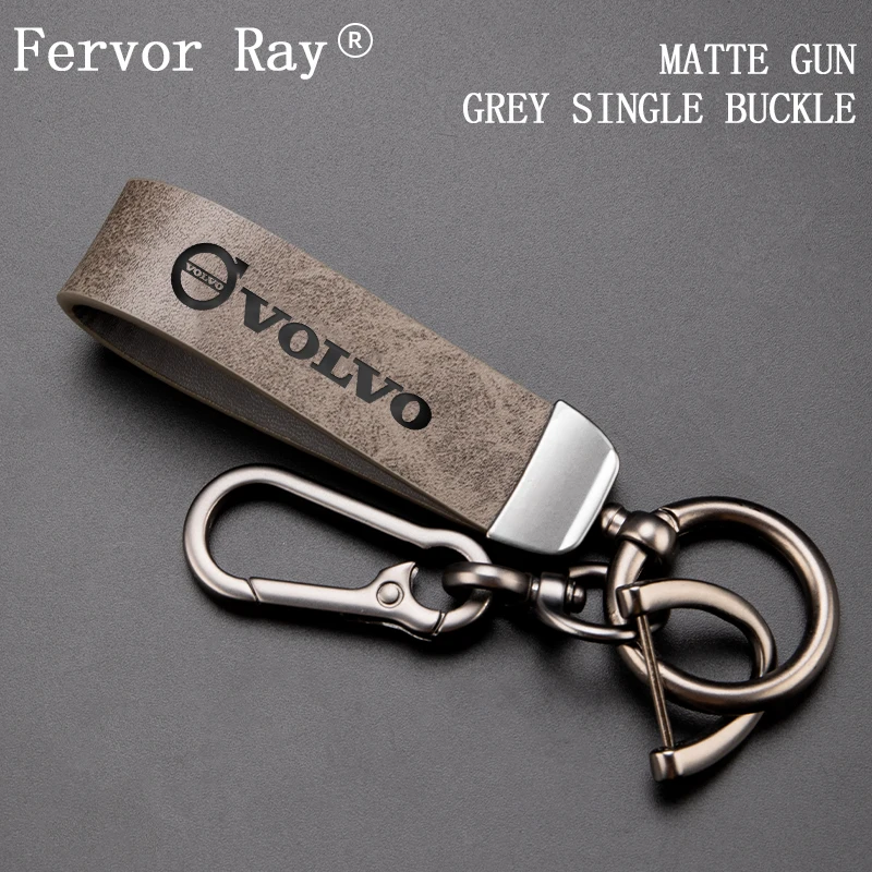 

Alloy Car Anti-lost Keychain Metal Buckle Keyring Charm For Volvo Xc60 V50 V40 Xc90 S60 S40 S80l V90 V60 Ex90 S90 Xc40 C40