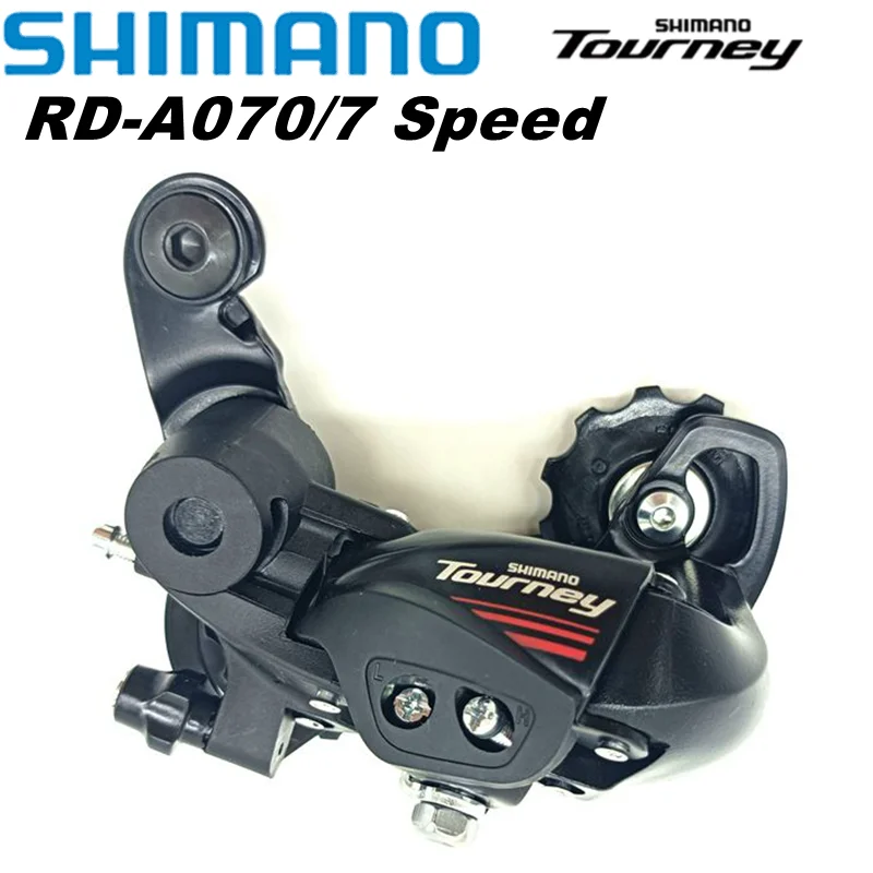 Задний переключатель передач Shimano Tourney A070, 7 скоростей, RD A070, детали для дорожного велосипеда