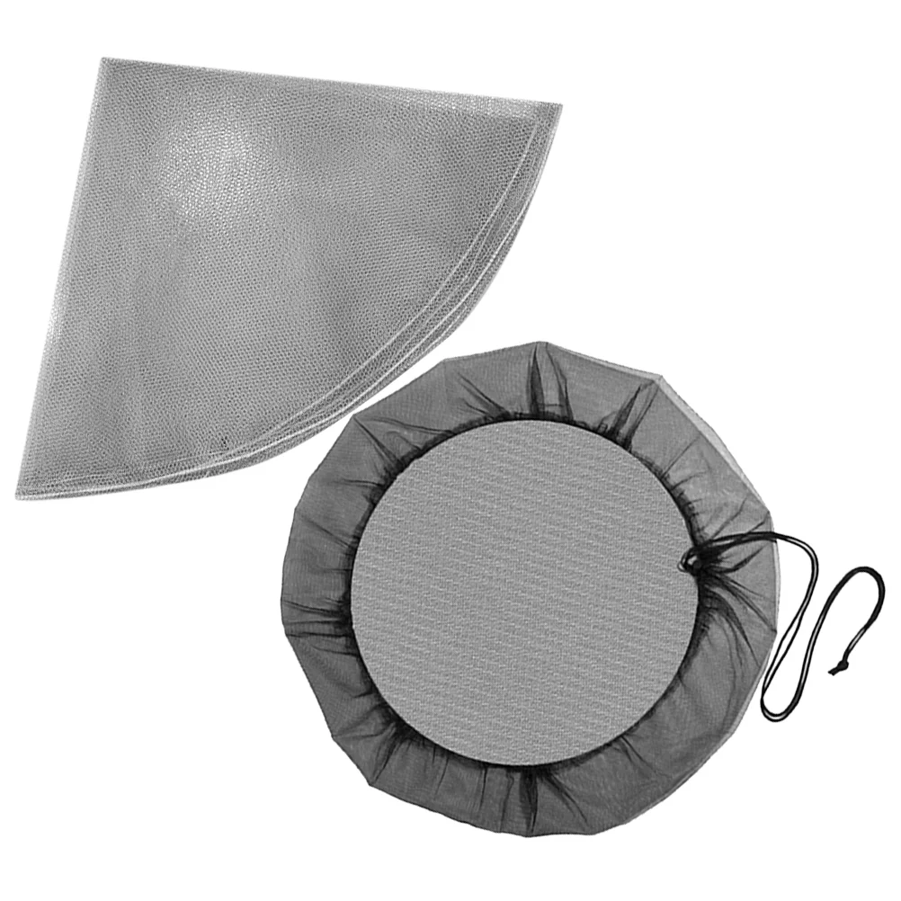 

2pcs Outdoor Water Bucket Protective Covers Polyester Water Barrel Covers