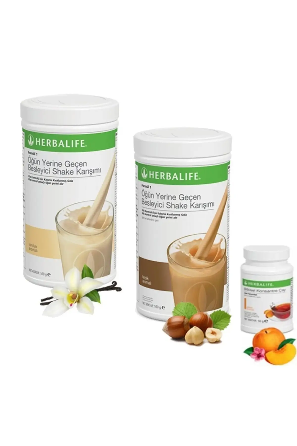 

Nutritious Shake Mix Formula 1 Vanilla 550 g 1 Nut 550 g 1 Peach Tea 50 g