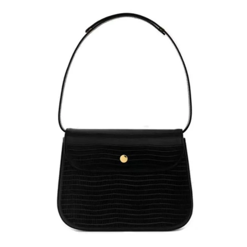 

Дизайнерская Женская сумка под подмышки, новая Ретро сумка-седло с рисунком ящерицы, сумка на одно плечо