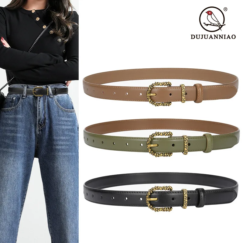 Female leather simple leather belt belt belts restoring ancient ways female leisure belt