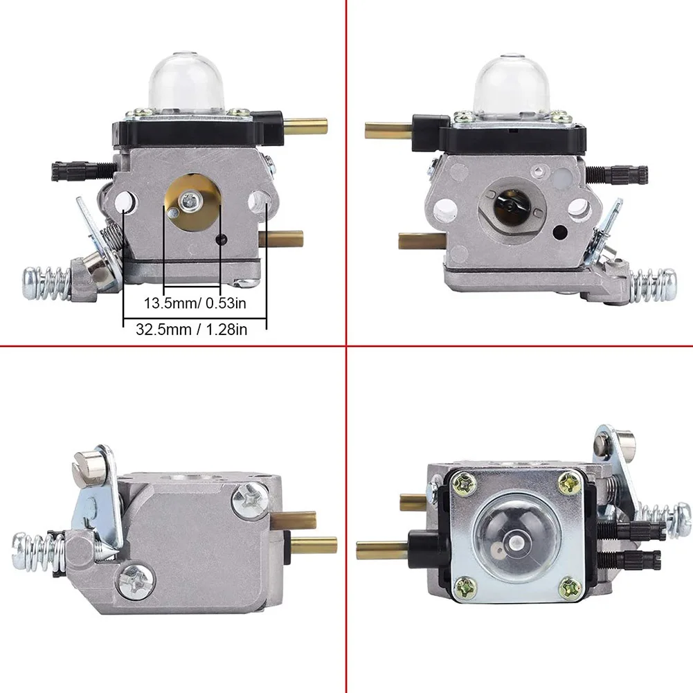 

C1U-K54A Carburetor Replaces 1 X Air Filter 1 X Carburetor 1 X Fuel Line Kit 1 X Plug 1set 2 X Mounting Gasket