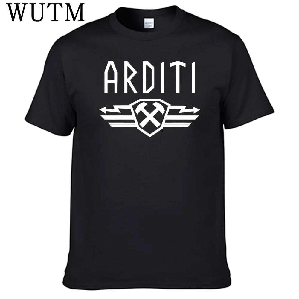 Фото Футболка Cool Arditi, мужская рубашка из 100% хлопка №4