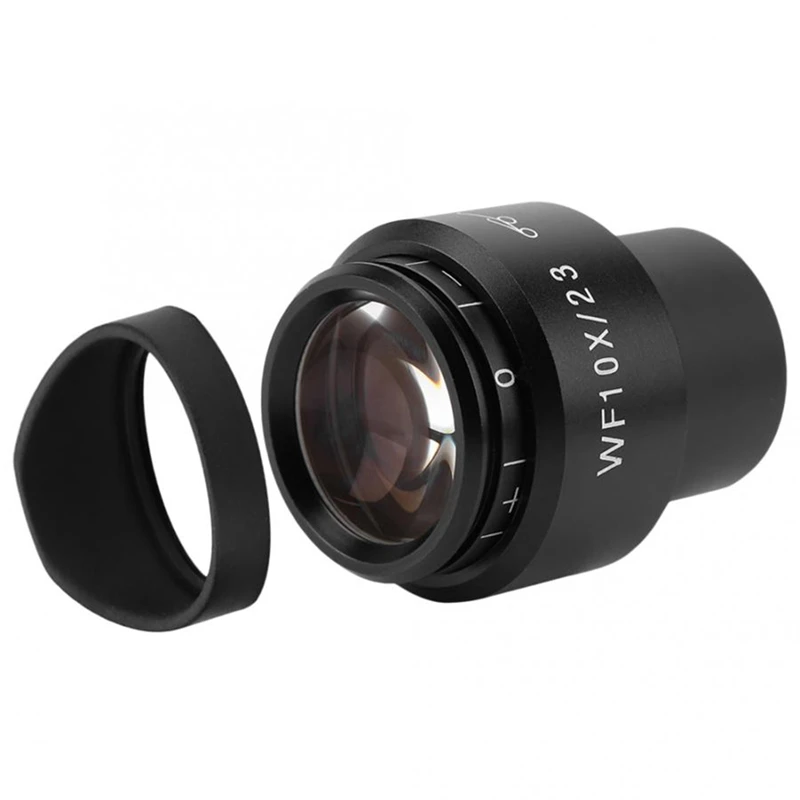 ГОРЯЧАЯ ПРОДАЖА WF10X/23 широкоугольный окуляр для микроскопа линза глаз