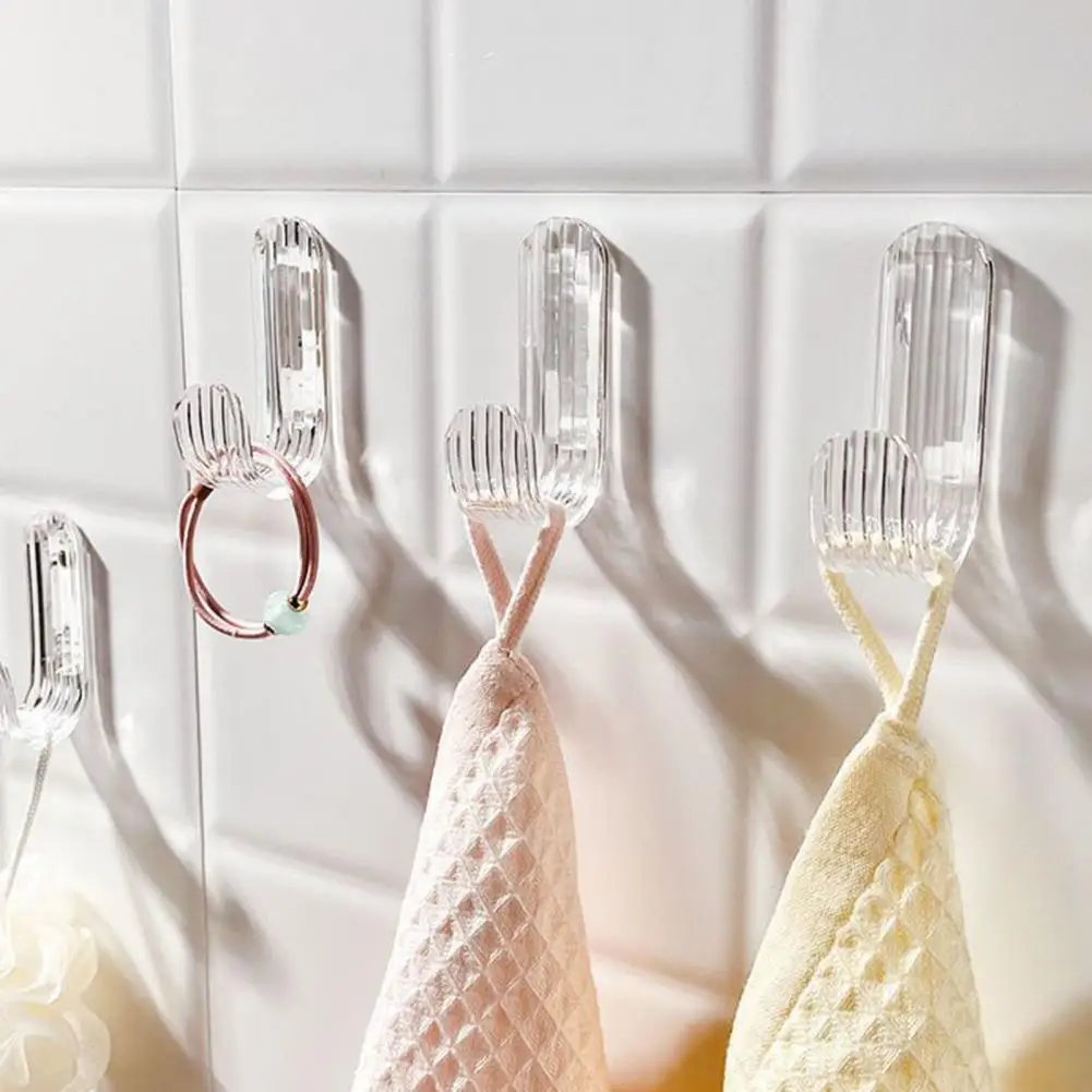 

4/10 шт., настенные крючки с защитой от деформации