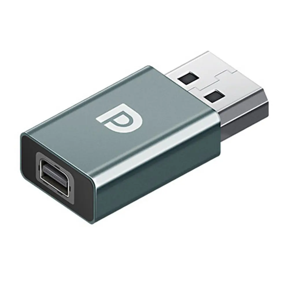 

DP Video Converter DP Male to Mini DP Female/ DP Female to Mini DP Female Adapter Support 4K@60Hz for Laptop Computer Projector
