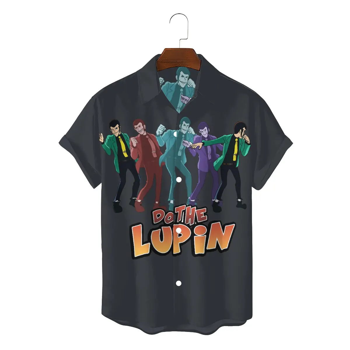 

Lupin The Third Daisuke Jigen Gentleman Thief Anime 3D Shirt Do Elegant Shirts Homme Men Clothes New Design Big Sale