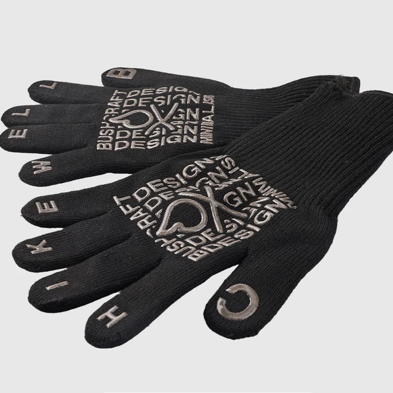 WELLHIKE огнестойкие перчатки с защитой от ожогов нескользящие термостойкие для