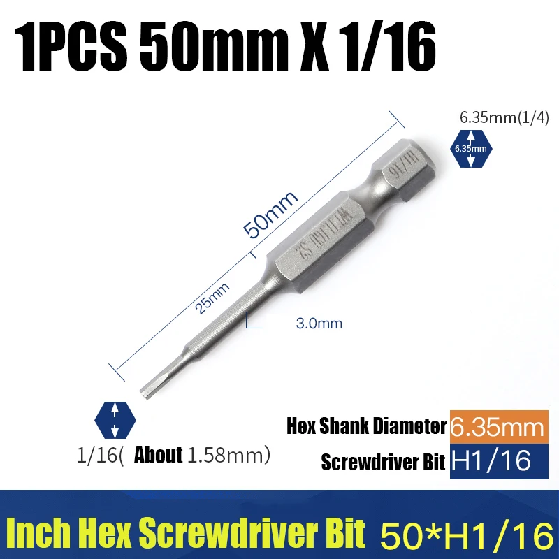 

50/100 мм 1/16-3/8 императорский шестигранный ключ, силовое сверло, магнитная шестигранная отвертка, электрический шестигранный ключ, отвертка