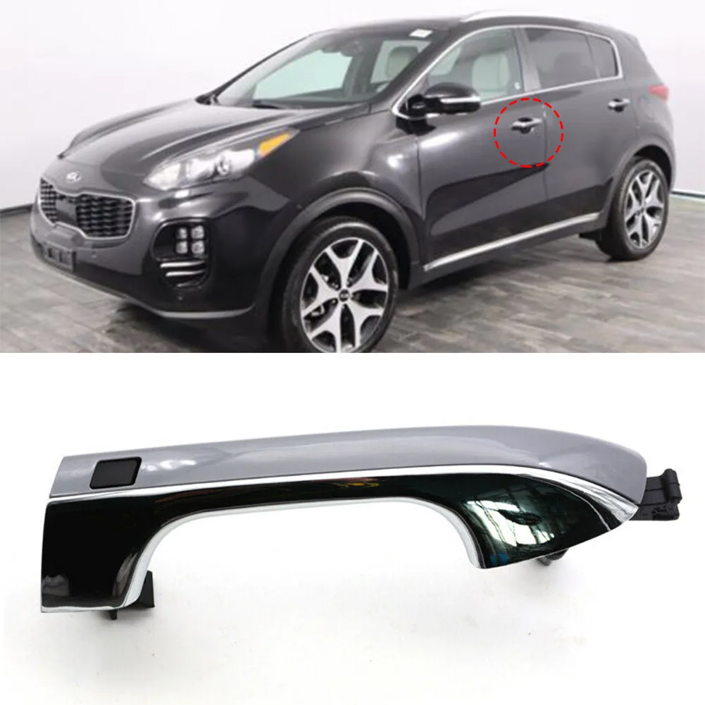 

Car Front Left/Right Driver Outside Door Handle For Sportage 2017-2021 Sport Utility 4-Door 2.0L 2.4L 82651-D9710 Door Handle