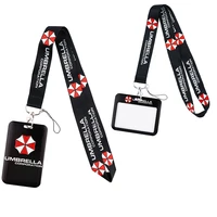 k3684 movie umbrella lanyard cartoon neck straps id badge holder pendant keyring charm cell phone cosplay keychain gift