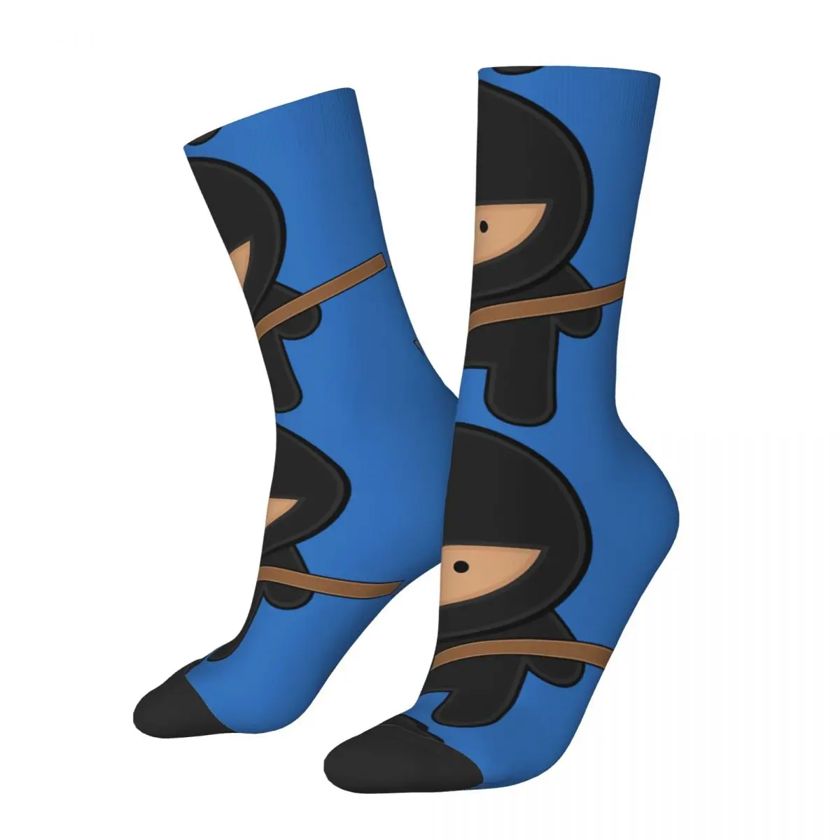 

Забавные счастливые мужские Компрессионные носки маленький ниндзя винтажный Harajuku Приключения Джеки Чан Американский хип-хоп новинка Повс...