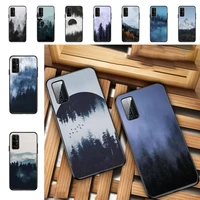 yinuoda mountain peak forest snow mountain phone case for huawei honor 10 i 8x c 5a 20 9 10 30 lite pro voew 10 20 v30