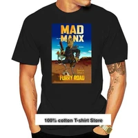 camiseta de mad manx furry road camisa b%c3%a1sica con estampado de letras estilo de verano s 5xl de algod%c3%b3n regalo familiar