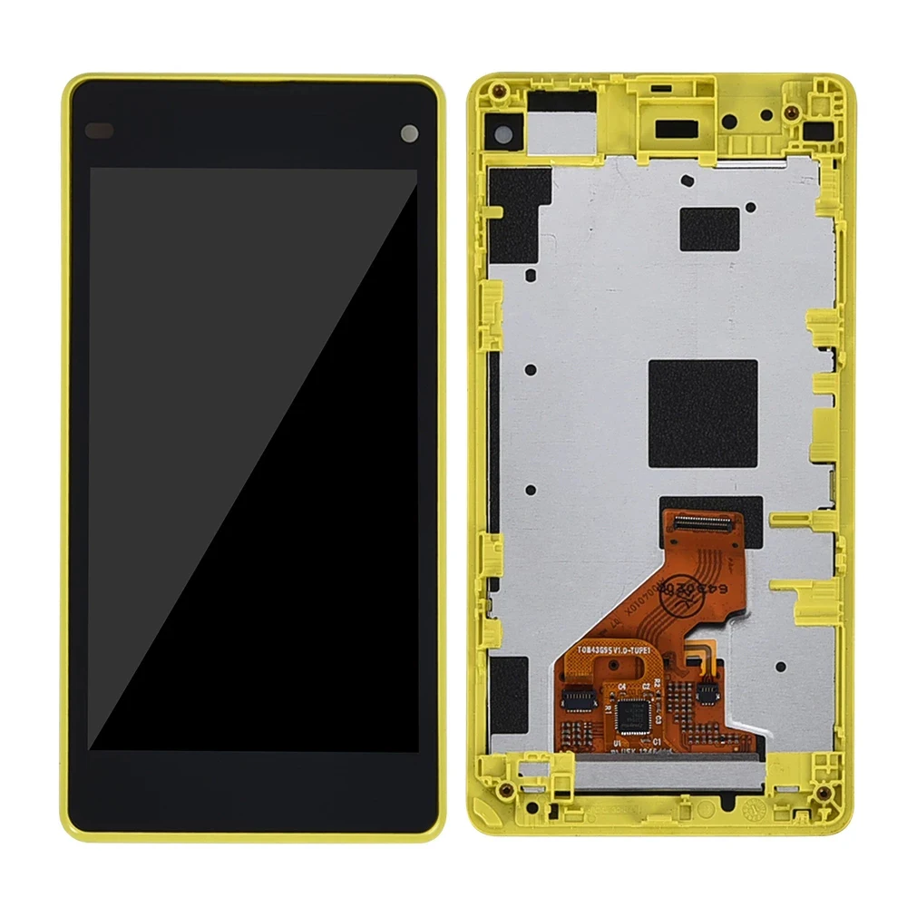 4.3" lcd For SONY Xperia Z1 Mini Z1 Compact D5503 LCD Display Touch Screen With Frame Digitizer Panel Assembly Replacement Parts images - 6