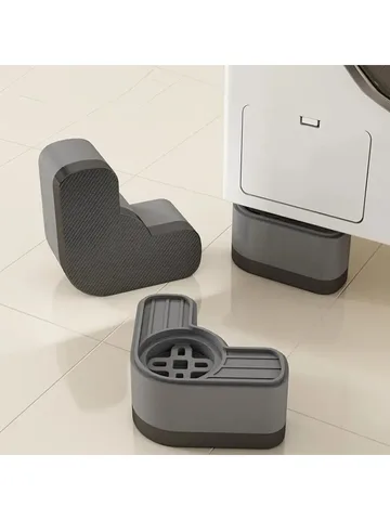 4 шт., антивибрационные подушечки для ног, противоскользящая остановка, бесшумная стиральная машина, поддержка холодильника, демпферы, подставка для стиральной машины, сушилки, бытовая