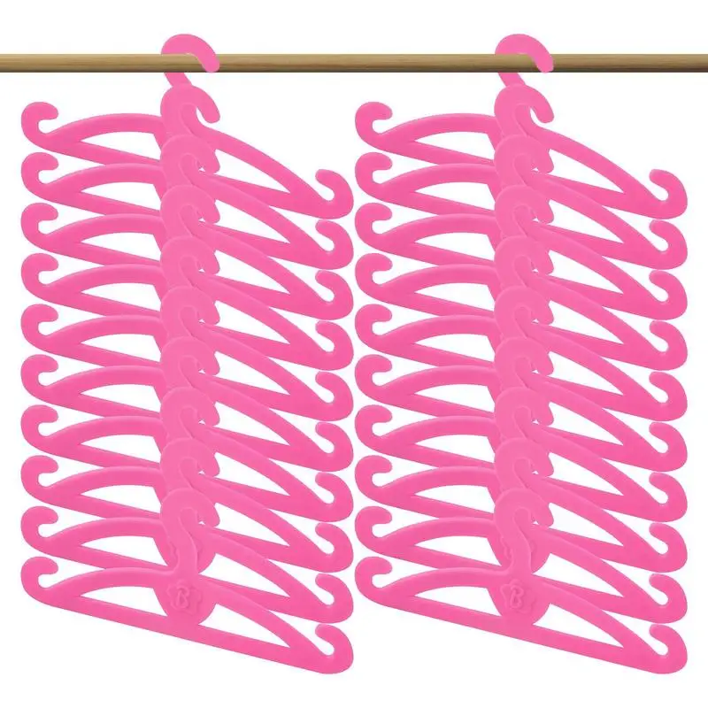 

Детская вешалка для одежды, 20 шт., подходящая вешалка для одежды 11,5 дюймов, аксессуары для платья, платья