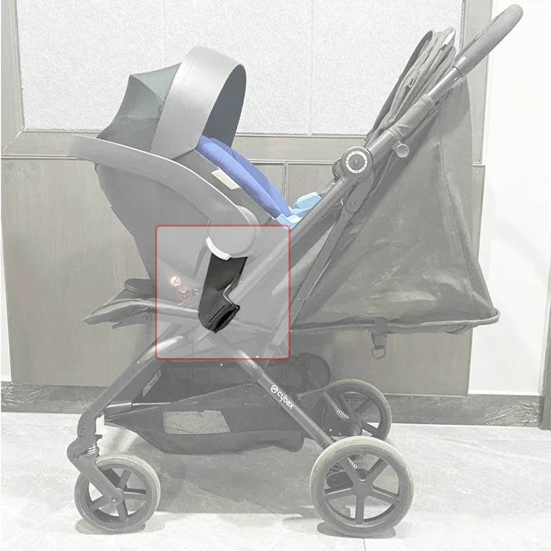 Фото Адаптер для колясок Eezy, совместимый с Cybex Eezy S, Eezy S+, Eezy S+2 / Twist Buggy и автокреслами Aton Cloud Q/Z, Maxi Cosi, Nuna Carrycot. №2
