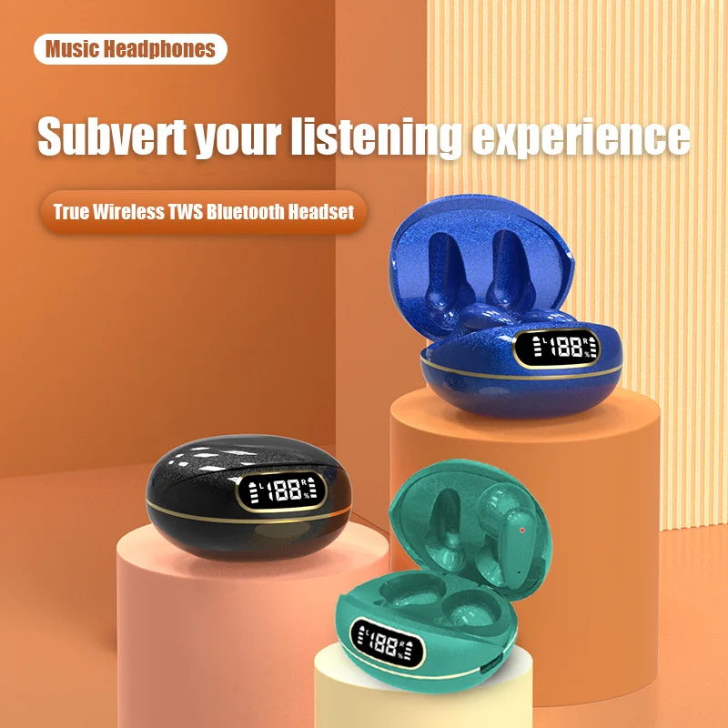 

Bluetooth-наушники TWS X55, водонепроницаемые, с микрофоном