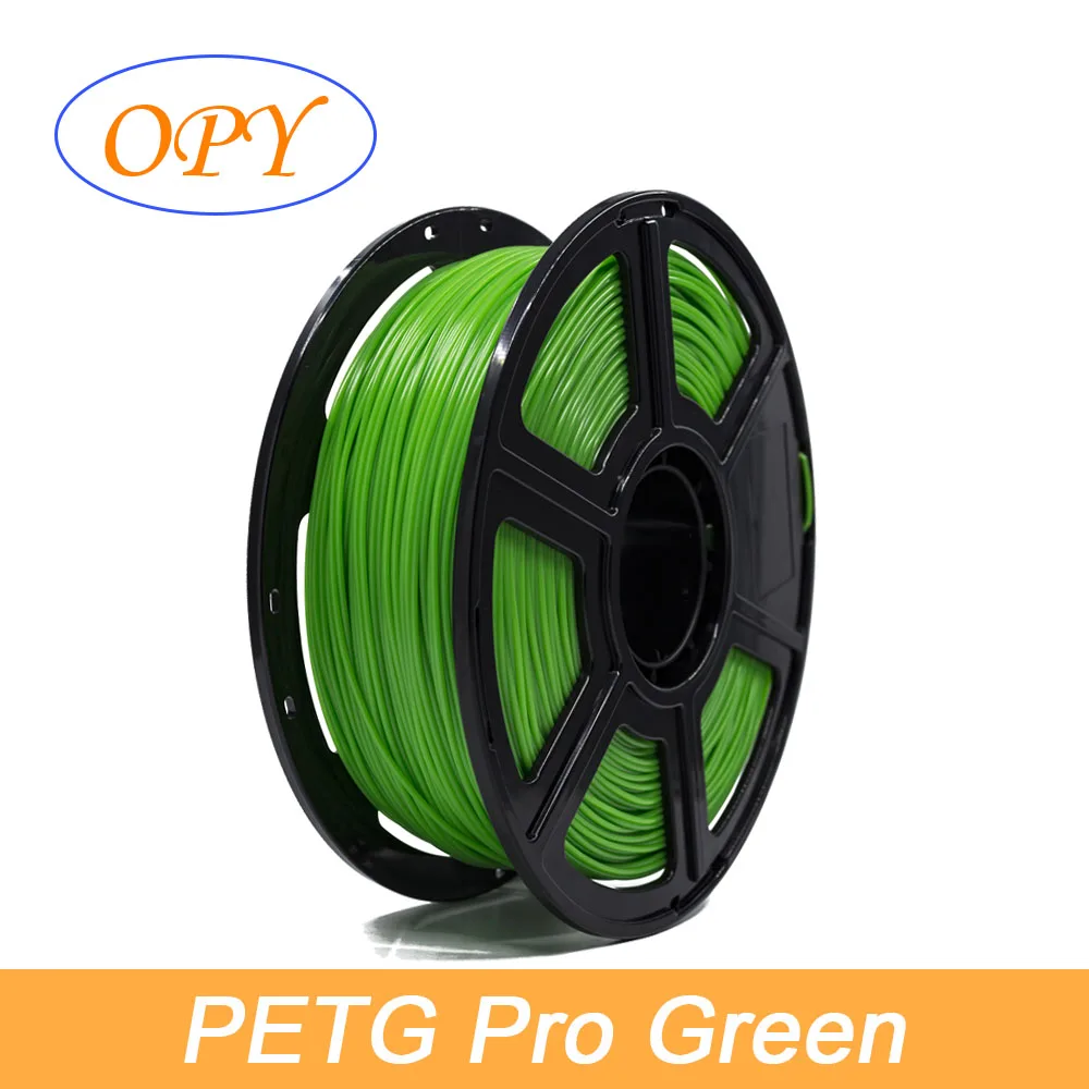 Petg 3D Filament 1.75mm 1 Kg Orange Transparent Red Blue Green Rods Printer Roll Support Wire Threads 1 -F- 75 Mm Plastic