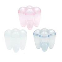 10pcs candy boxes creative tooth shaped plastic for wedding baby shower birthday party decoration gift candy storage box