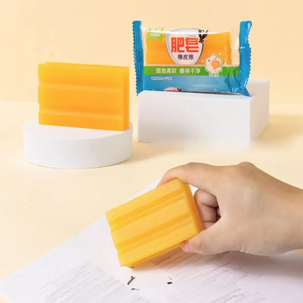 

Supplies Wiping Tools Students Soft Art Pencil Eraser School Office Supplies Writing Drawing Eraser Soap Style Eraser