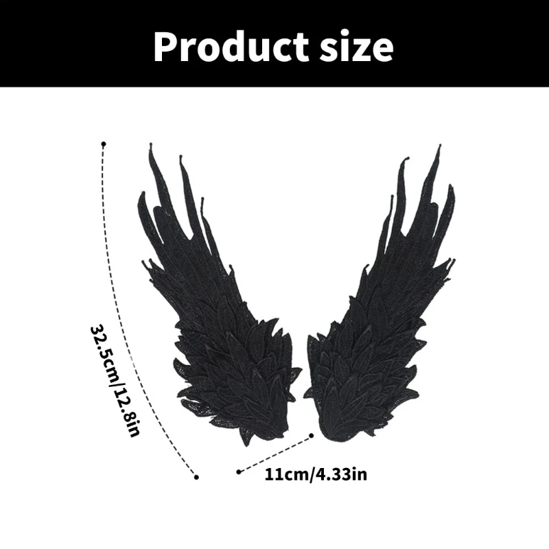 Заколка для волос с крыльями ангела взрослых девочек заколка вышивкой на