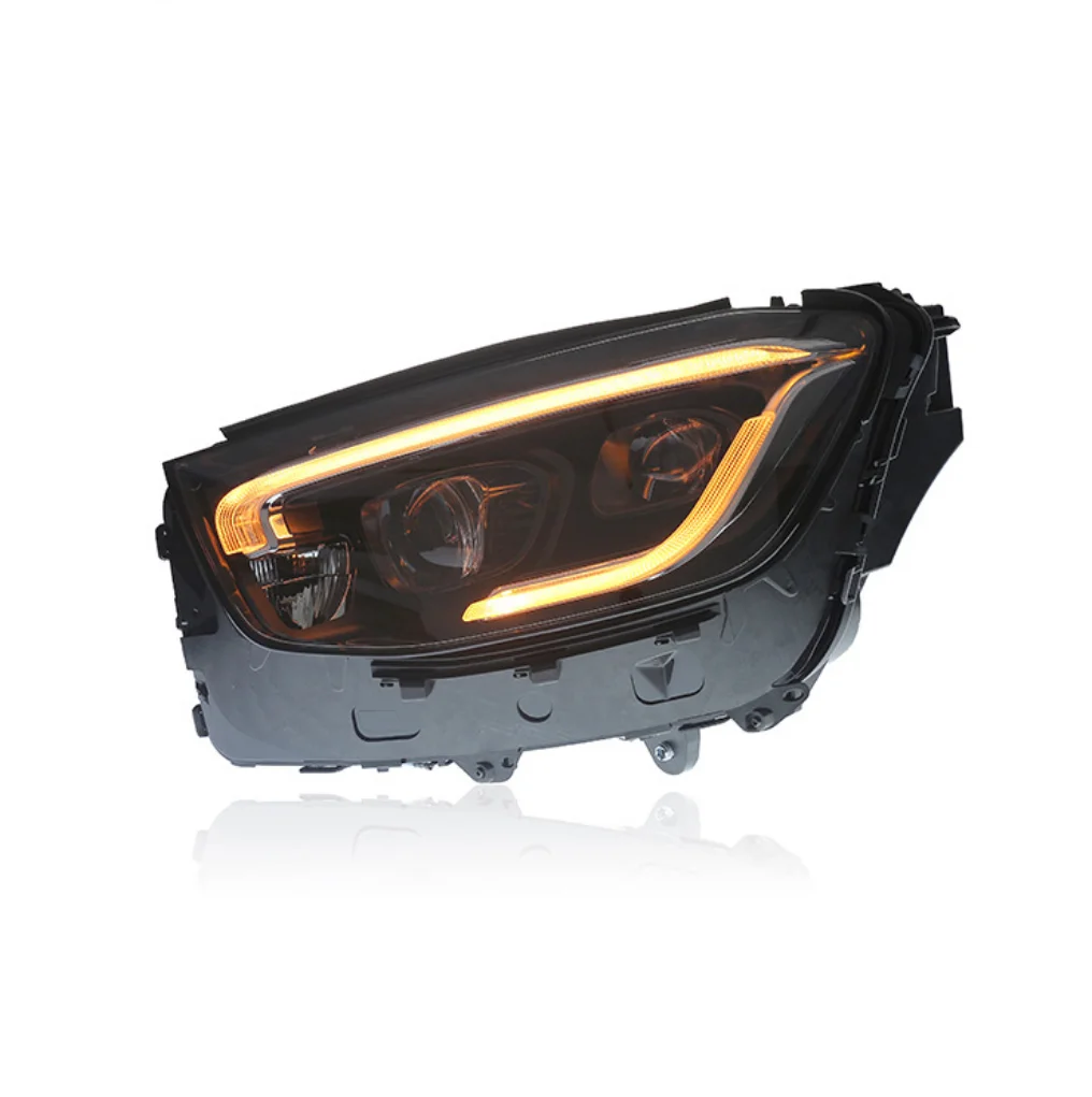 Фото Фара в сборе с ДХО (LED) для Mercedes-Benz GLC X253 (2016-2022), OEM-фара №2