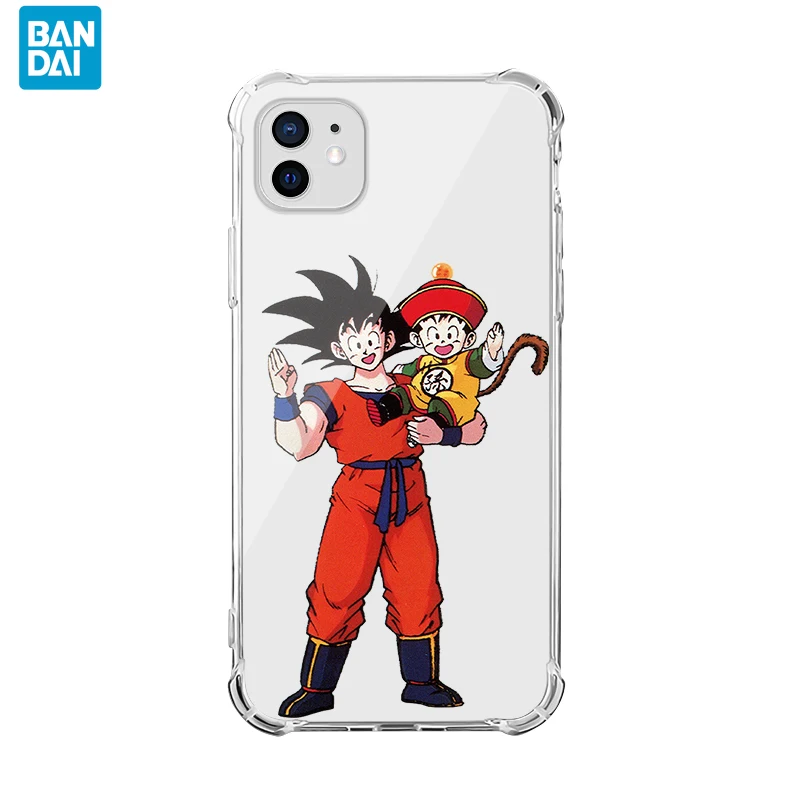 

Прозрачный чехол для телефона Bandai Dragon Ball для iPhone с изображением героев мультфильмов