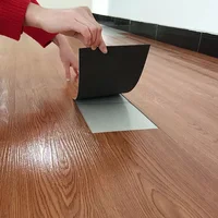 36pcs PVC Self Adhesive Floor Tiles 3D Wall Stickers Imitation Wood Grain Floor For Living Room Bedroom Waterproof Anti-Skid