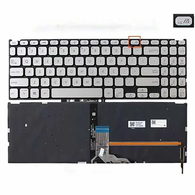 НОВАЯ клавиатура с подсветкой для ASUS X509D/F FL8700D Y5200F/J/D X515J/E/U V5200E