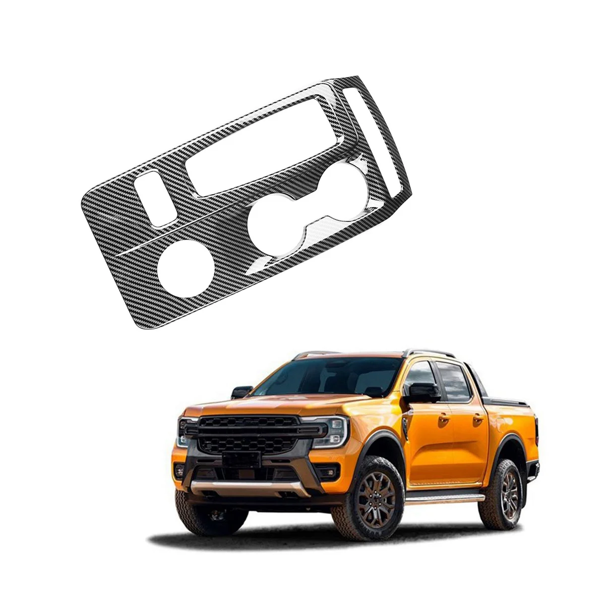 Для Everest 2023 Автомобильная Центральная панель управления переключением передач