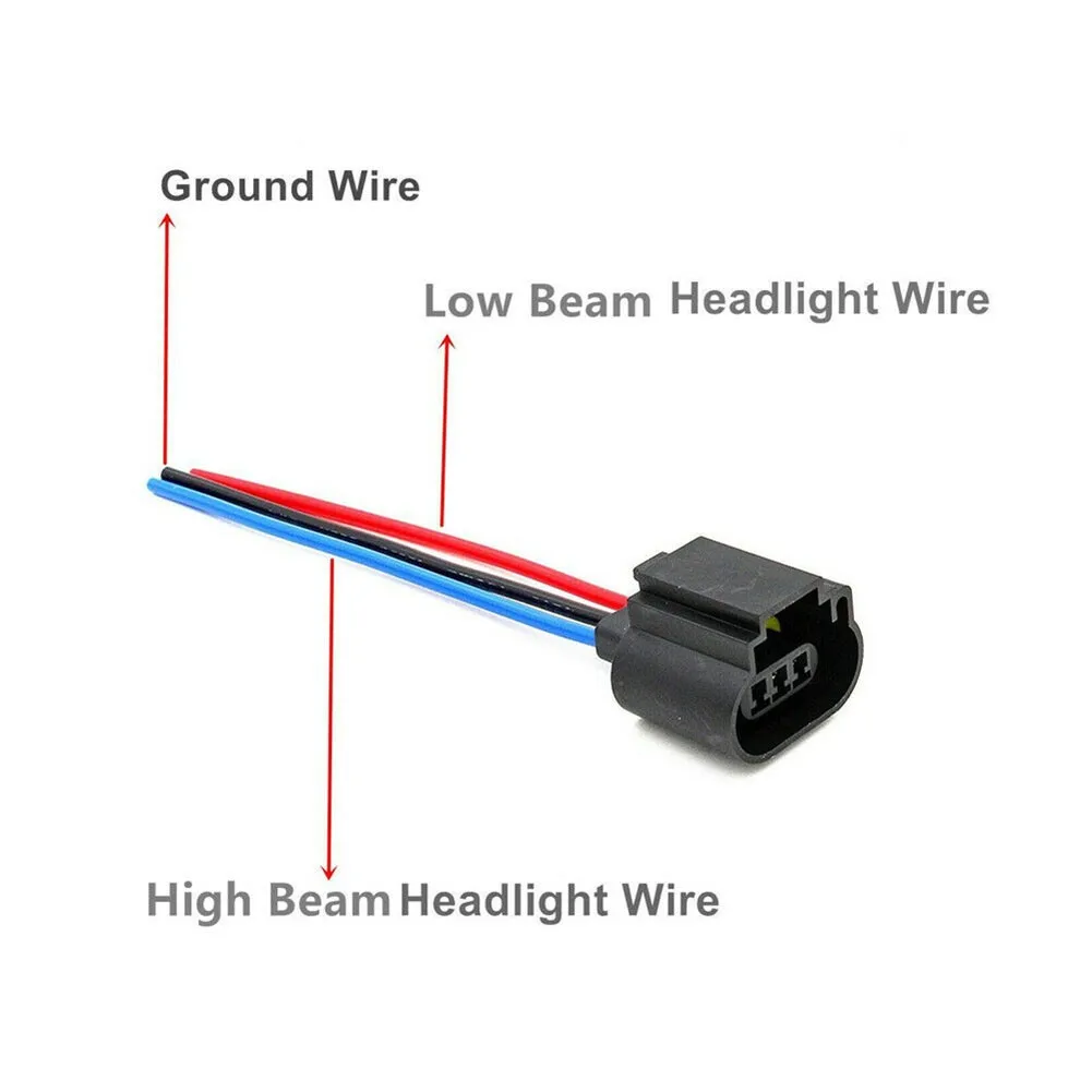 

Auto H13 9008 Type Bulbs Female Socket Headlight Socket LED Plug Wire Harness Adapter Connector Replacement Automotive Goods