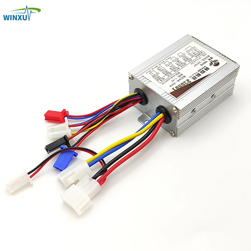 Контроллер электродвигателя для электровелосипеда 24 В 36 48 350 Вт 500