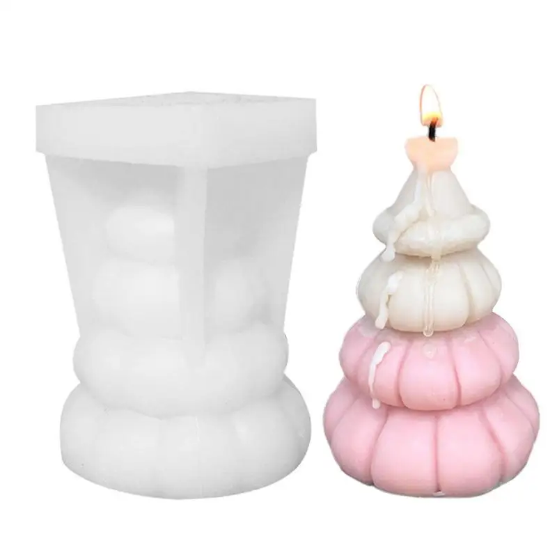 

Силиконовые формы для свечей в виде рождественской елки | 3D декор «сделай сам» для вечерние | Прочная смола, литье, форма для мыла ручной работы, свечи, торта