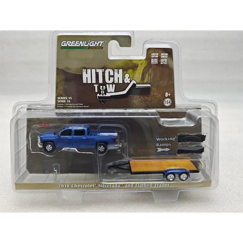 Зеленый свет 1:64 зеленая машина Wrangler Raptor пикап моделирование масштаб литой под