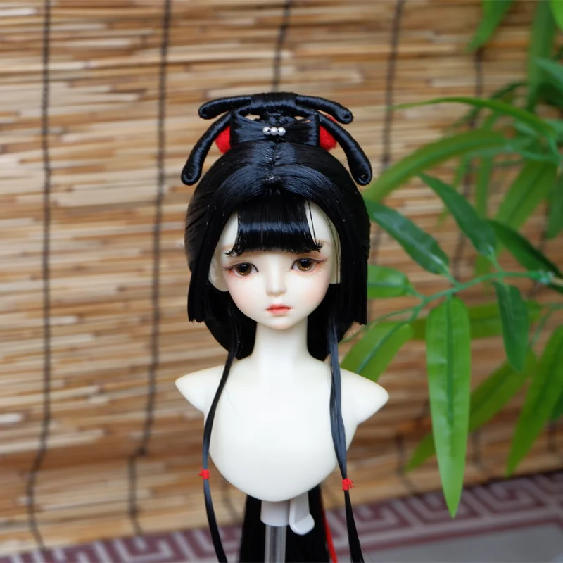 1/6 1/4 1/3 BJD искусственные волосы винтажные длинные волшебный парик для YOSD MSD SD13