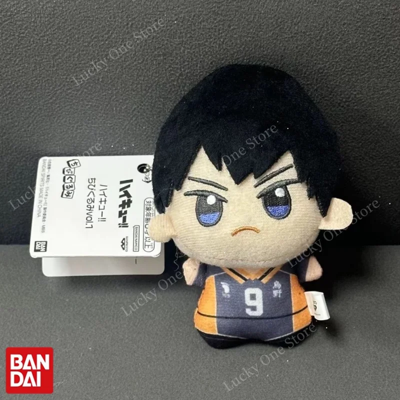 Фото BANDAI Haikyuu!! Официальные аниме-фигурки Chibi Plush Dolls Vol.1: Хината Шоё, Оикава Тору (переиздание), коллекционные игрушки для фанатов №4