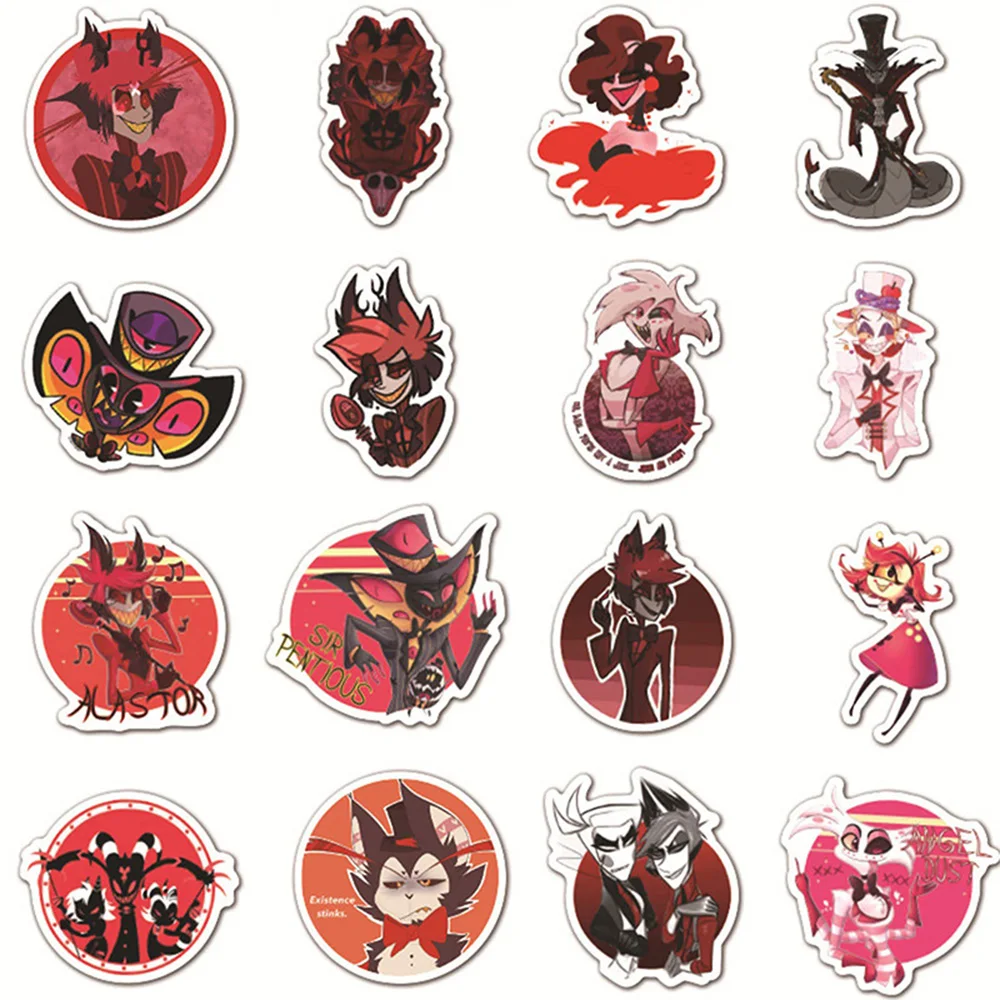 10/30/50 шт. потрясающие аниме-наклейки с боссом крутая мультяшная