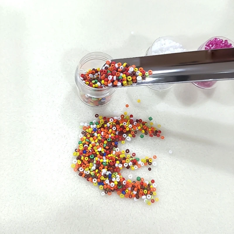 3 шт. набор металлических ювелирных инструментов пинцеты из нержавеющей стали