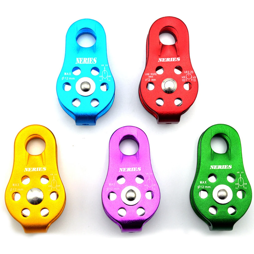 

Карабин для скалолазания NERIES, легкий подъемный шкив из нержавеющей стали, для выживания на природе