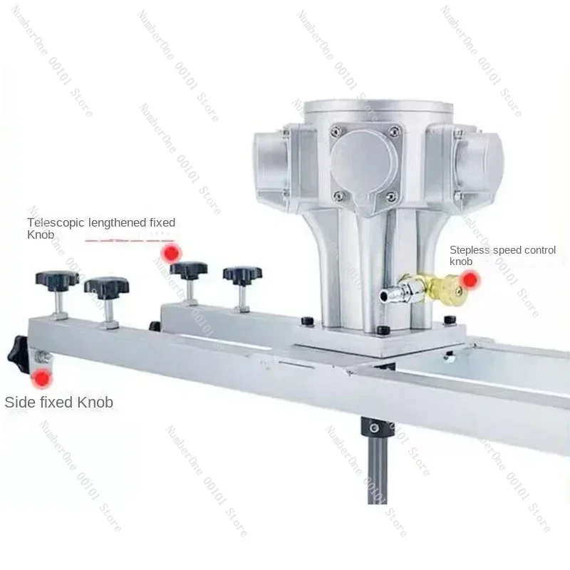 Миксер tangki IBC миксер Kredit pneumatik 1-тонный барабан barel komersial 1000L dengan gantáb penyangga